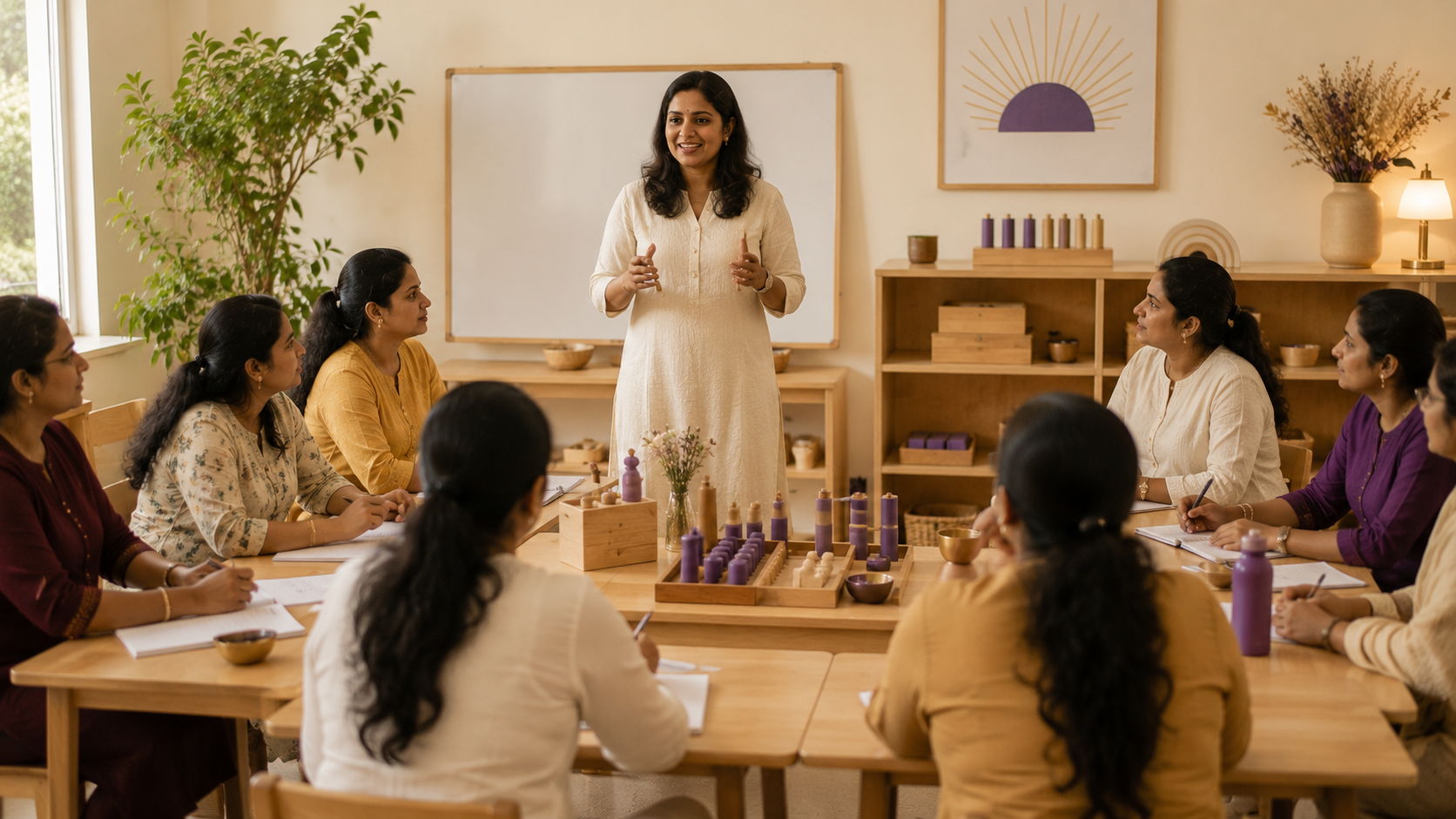 Montessori teacher training workshop